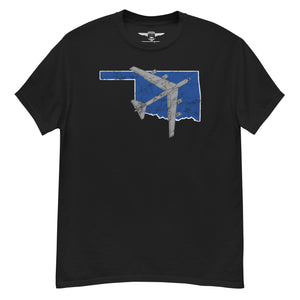 B-52 Stratofortress over Oklahoma Silhouette Tee