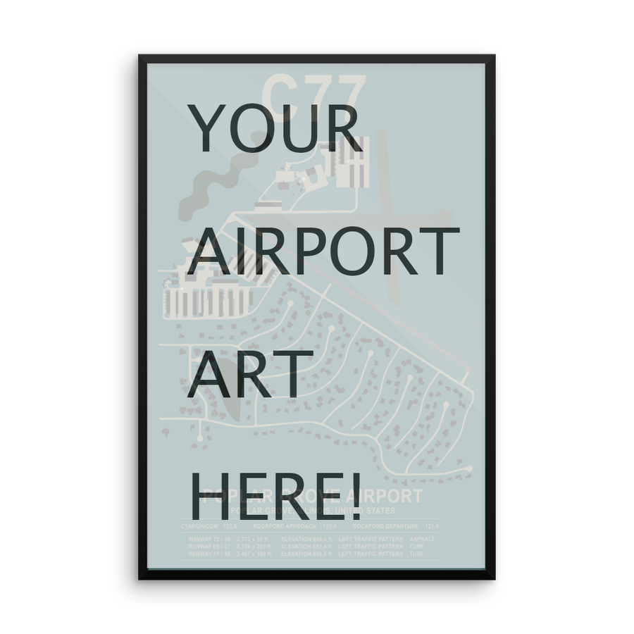 Commission New Airport Diagram & Layout Art!