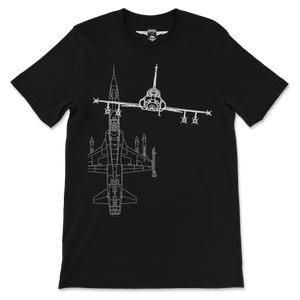 F-5 Freedom Fighter Line Art Tee