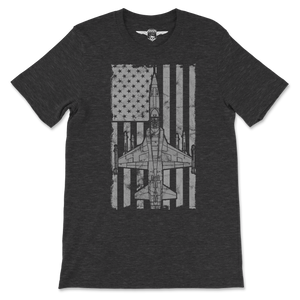 F-5 Freedom Fighter Vintage Flag Tee