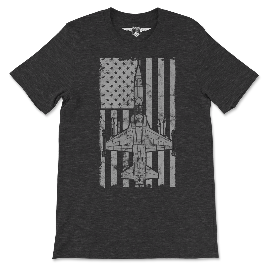 F-5 Freedom Fighter Vintage Flag Tee