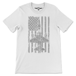 F-5 Freedom Fighter Vintage Flag Tee