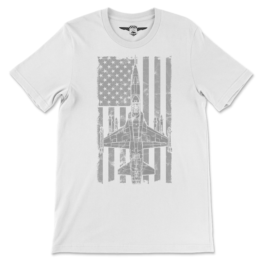 F-5 Freedom Fighter Vintage Flag Tee