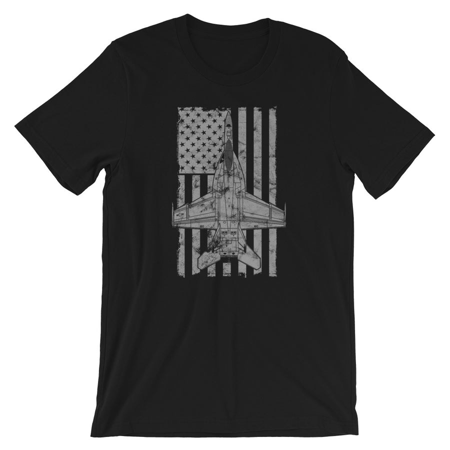 F/A-18E Super Hornet Vintage Flag Tee