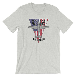 C-12 Huron Red White & Blue Vintage Tee