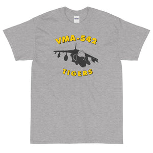 VMA-542 Tigers Attack Squadron AV-8B Harrier T-shirt