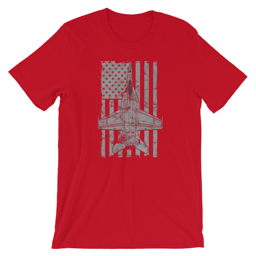 F/A-18E Super Hornet Vintage Flag Tee