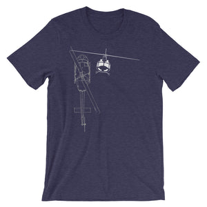 UH-1 Huey Line Art Tee