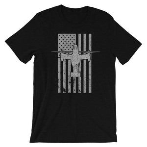 MV-22 Osprey Tilt-Rotor Vintage Flag Tee
