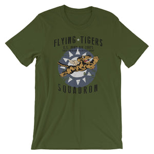 Flying Tigers Squadron US Army Air Corps Vintage Tee