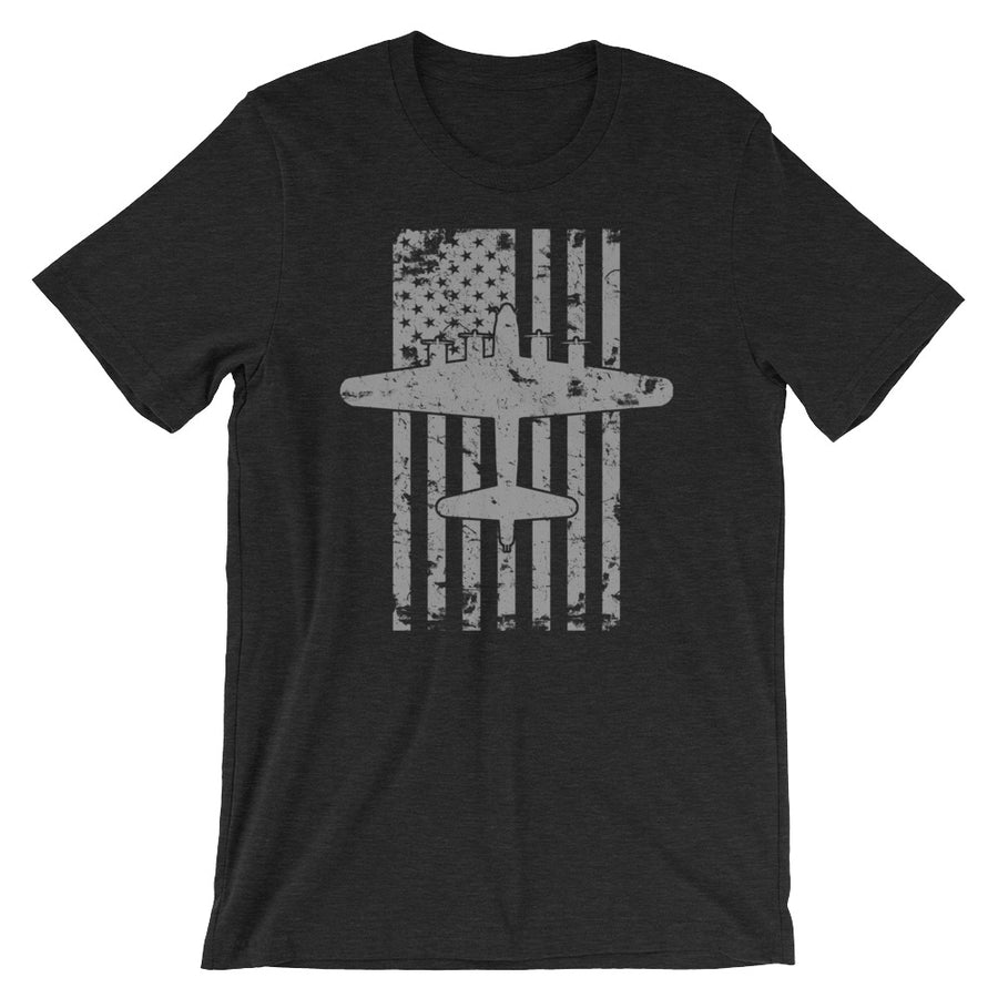 B-17 Flying Fortress Vintage Flag Tee