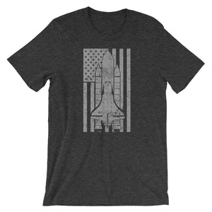 Space Shuttle Vintage Flag Tee