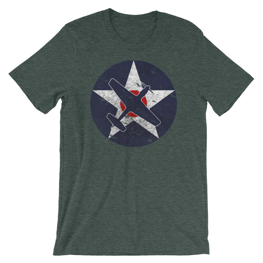 P-51 Mustang WWII Air Corps Vintage Tee