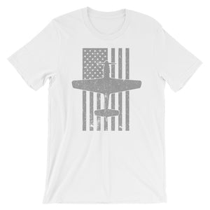 P-51 Mustang Vintage Flag Tee