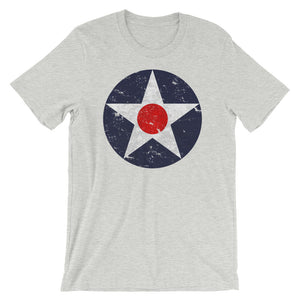 US Army Air Corps WW2 Roundel Insignia Vintage Tee