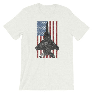 F-15 Eagle Vintage American Flag Tee