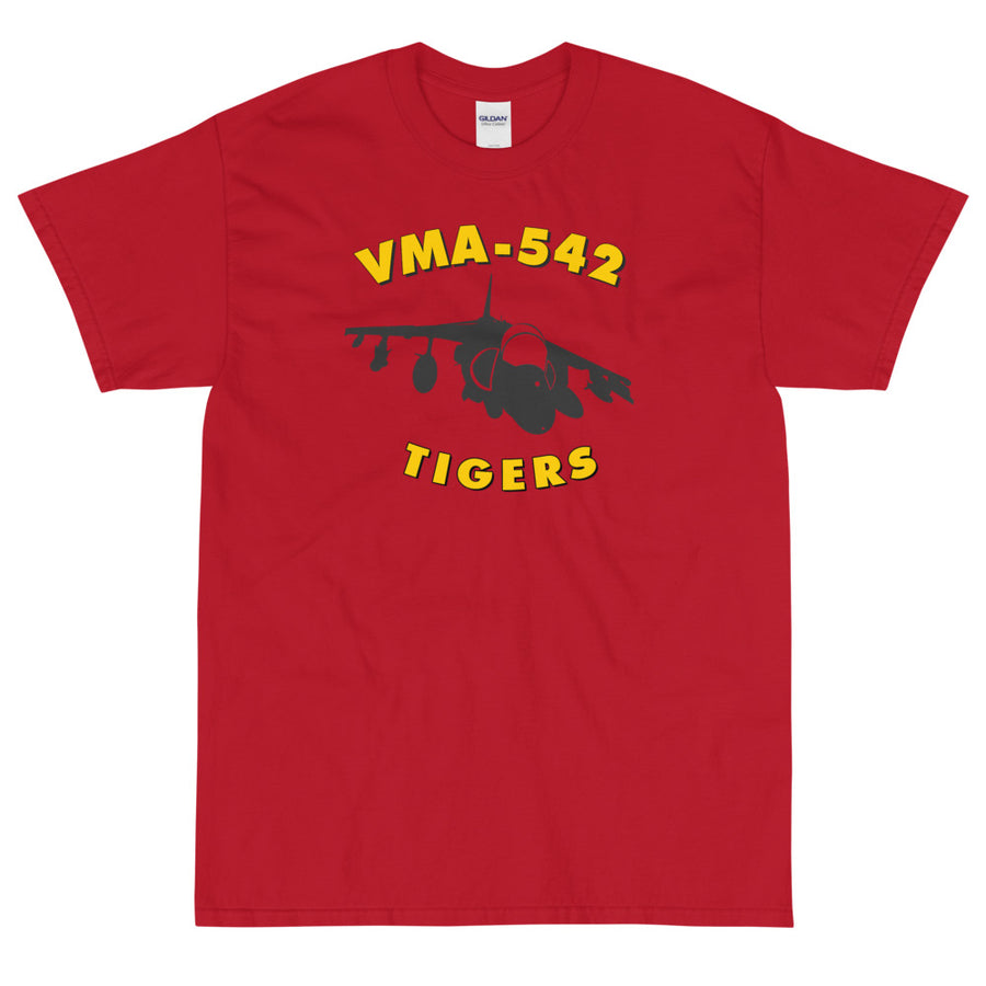 VMA-542 Tigers Attack Squadron AV-8B Harrier T-shirt