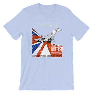 Come fly the Concorde Retro Vintage British Tee