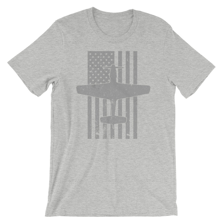 P-51 Mustang Vintage Flag Tee