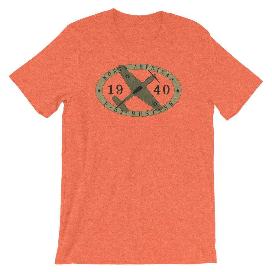 P-51 Mustang 1940 Vintage Tee