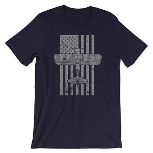 Stearman Biplane Vintage Flag Tee