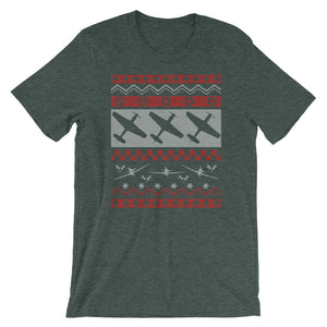 P-51 Mustang "Ugly Christmas Sweater" Style Tee