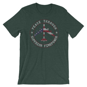 Peace Through Superior Firepower B-52 Stratofortress Vintage Tee