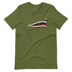 P-40 Warhawk Shark Teeth Vintage T-shirt